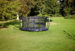 Inbouw trampoline FALK Ø396 met net zwart