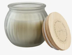 Kaars JARLE Ø6xH6cm met deksel assorti