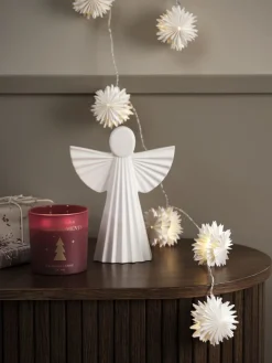 Kaars PERLEMOR Ø10xH10cm rood