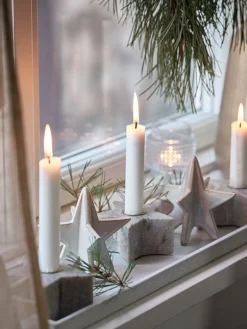 Kandelaar RUTILKVARTS Ø10xH5cm