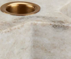 Kandelaar RUTILKVARTS Ø10xH5cm