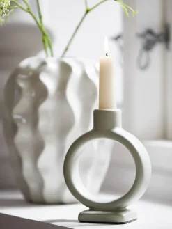 Kandelaar THORSTEN B6xL11xH15 cm groen