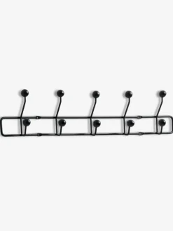 Kapstok GREVINGE 5+5 haken zwart