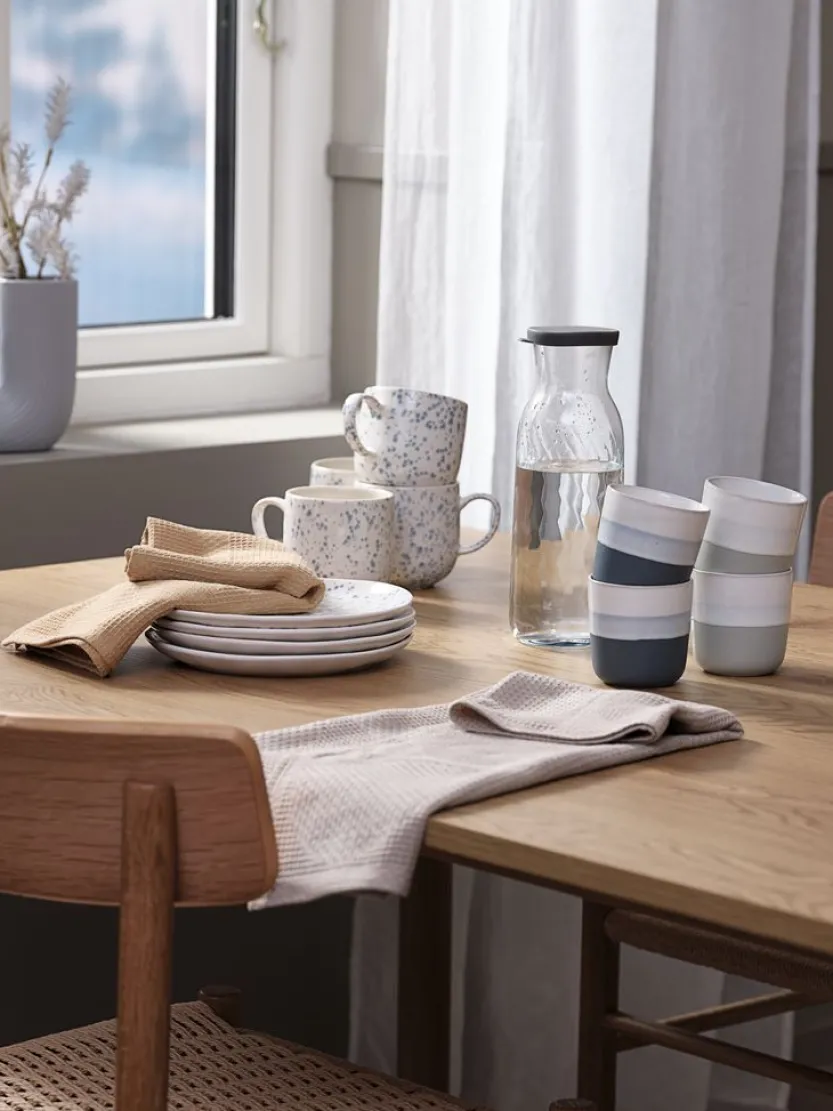 Karaf FABIAN 1,2L glas met deksel