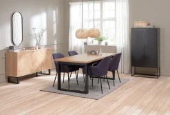 Kast VIRUM 2 deuren zwart