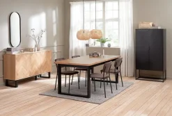 Kast VIRUM 2 deuren zwart