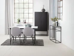 Kast VIRUM 2 deuren zwart