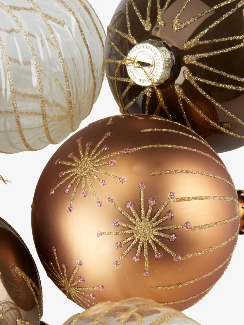 Kerstballen GALDER Ø6cm 6 stuks glas