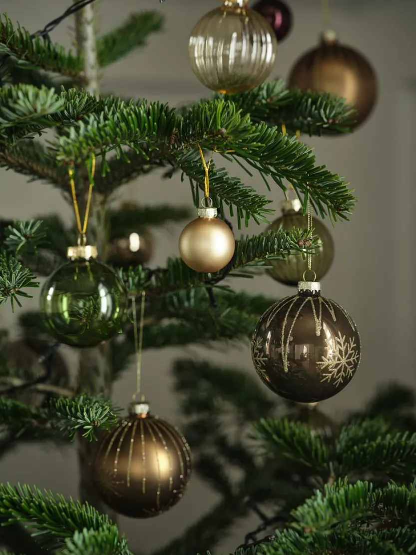 Kerstballen GALDER Ø6cm 6 stuks glas