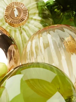 Kerstballen STALL Ø6cm 9 stuks glas