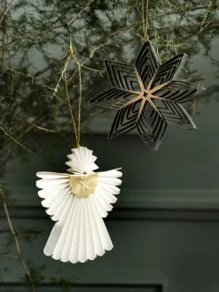 Kerstdecoratie EILAT 2 stuks papier