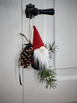 Kerstelf BOND H17cm met vilt assorti