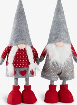 Kerstelf FORSETE H43cm assorti