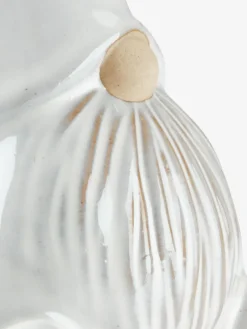 Kerstelf SVALIN B9xL8xH18 cm steengoed wit