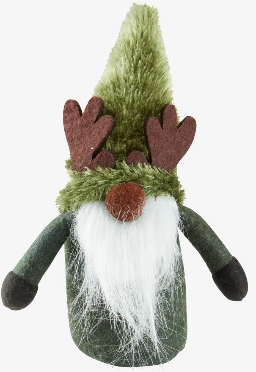 Kerstelf TITANIT B9xL5xH18 cm assorti groen