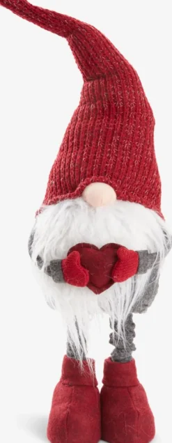 Kerstman SAFIR H95cm rood