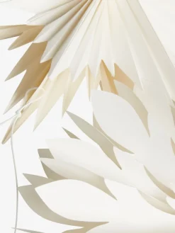 Kerstster SKRYMSLI Ø30xH8cm wit assorti