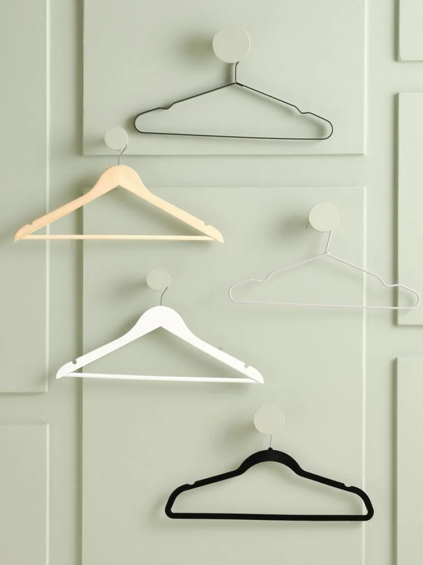 Kledinghangers HEKTOR L45 cm 10 stuks