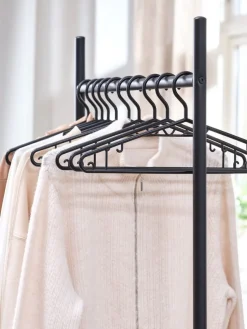 Kledinghangers SIGBRANDT zwart 10 stuks