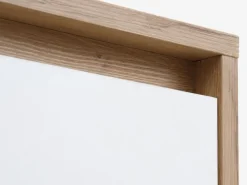 Kledingkast BILLUND 80x193 wit/eiken