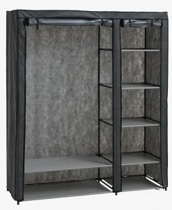 Kledingkast DAMHUS 149x174 donkergrijs
