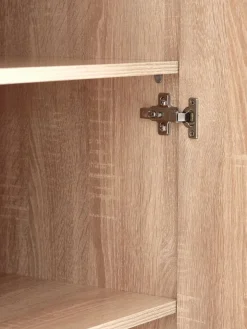 Kledingkast FANDRUP 97x176 2 deuren 3 lades licht eiken