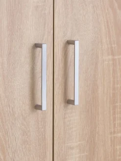 Kledingkast FANDRUP 97x176 2 deuren 3 lades licht eiken