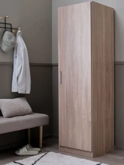 Kledingkast FANDRUP 50x176 1 deur licht eiken