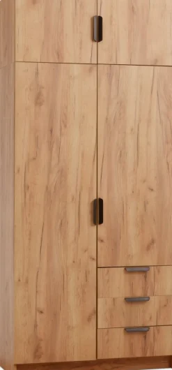 Kledingkast JENSLEV 96x176 eiken