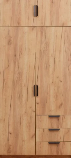 Kledingkast JENSLEV 96x176 eiken