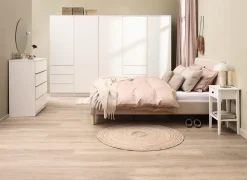 Kledingkast LIMFJORDEN 120x200 wit