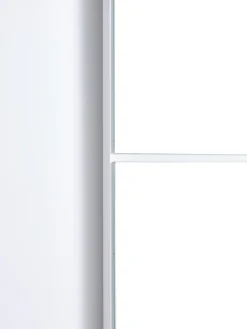 Kledingkast ODDER 120x201 met spiegel wit