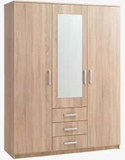 Kledingkast VELLERUP 151x200 combi eiken