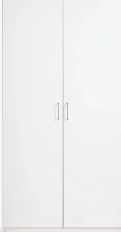 Kledingkast VIBY 101x200 2 deuren wit