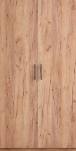 Kledingkast VIBY 101x200 2 deuren naturel eiken kleur