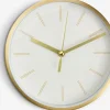 Klok CARSTEN Ø15cm goud