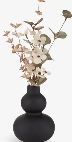 Kunstbloem LAUST H38cm grijs