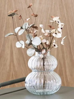 Kunstbloem LAUST H38cm grijs