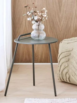 Kunstbloem LAUST H38cm grijs