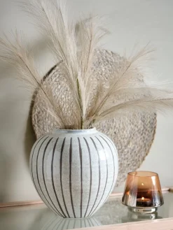 Kunstveer KRISTOFFER H80cm assorti