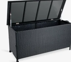 Kussenbox YDERUP B133xH64xD55 zwart