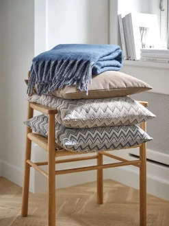 Kussenhoes MARIGRAS 50x50 beige/wit