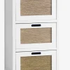 Ladekast BJERRINGBRO 3 lades naturel/wit