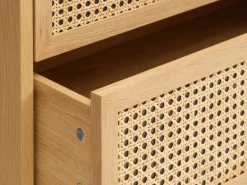 Ladekast HALMSTAD 3 lades eiken