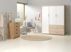 Ladekast JENSLEV 4 lades eiken