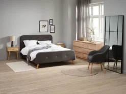 Ladekast LIMFJORDEN 3+3 lades naturel eiken kleur