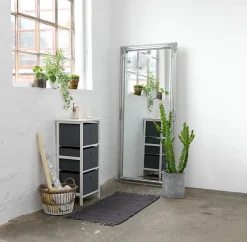 Ladekast ODBY 3 opbergboxen wit/grijs