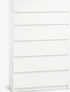 Ladekast TANGBJERG 6 lades wit