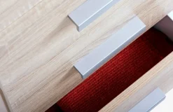 Ladekast TAPDRUP 5 lades smal eiken