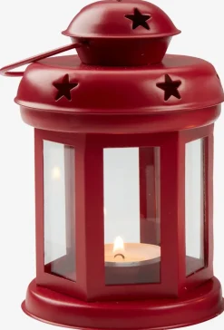 Lantaarn AUDHUMLE Ø10 metaal/glas